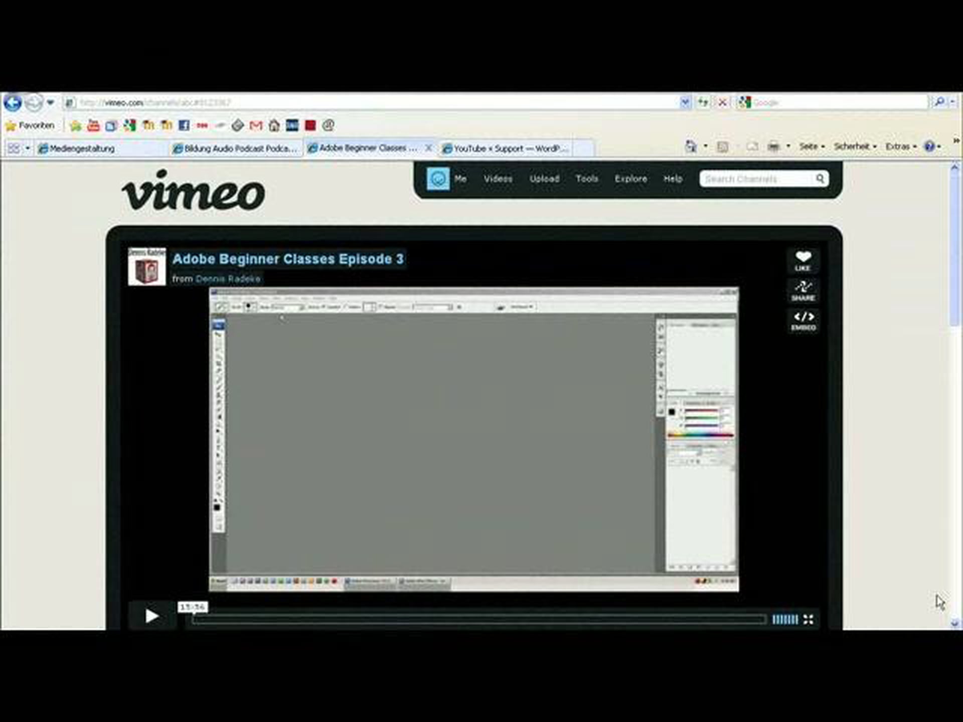 Vimeo Video in WordPress einbinden