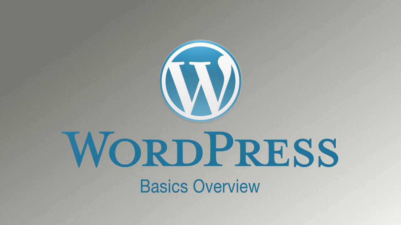 WordPress Basics Tutorial