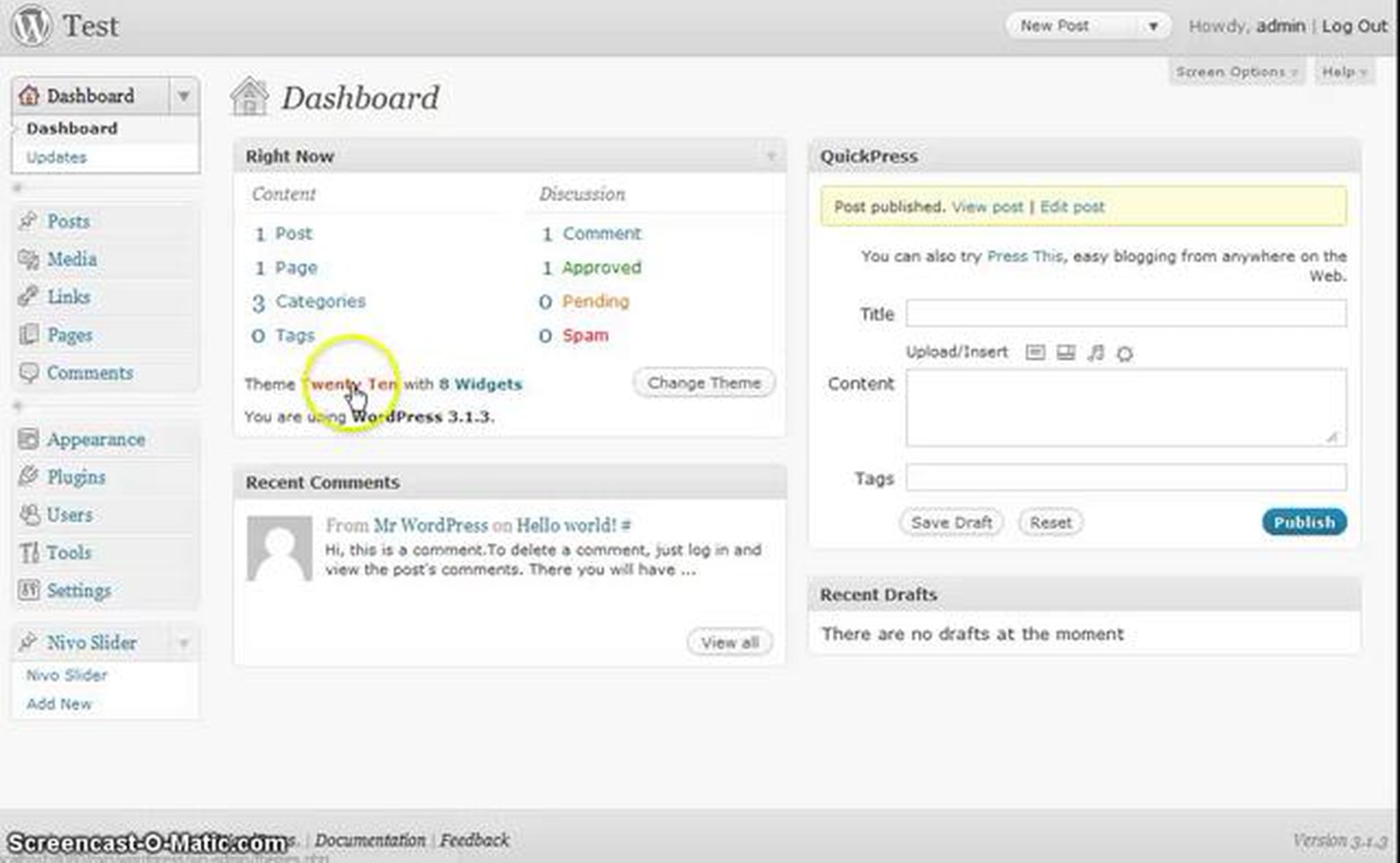 Nivo Slider WordPress Plugin Demo