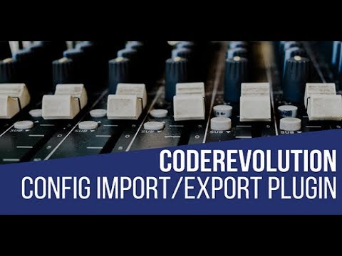 CodeRevolution Configuration Import/Export Helper Plugin for WordPress
