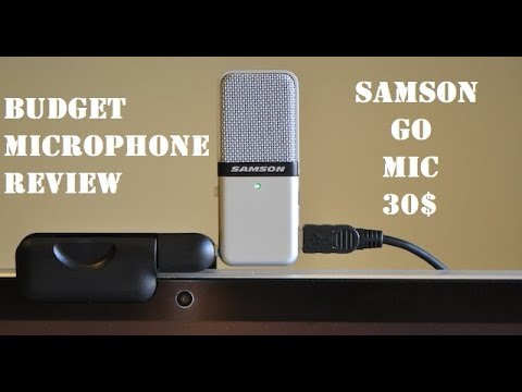 I bought a new microphone today (compare the sound quality of built-in vs external microphone)