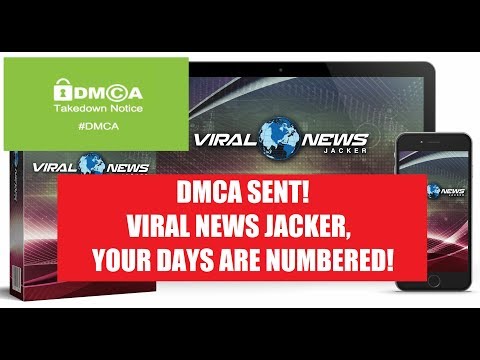 DMCA sent! Viral News Jacker, your days are numbered!