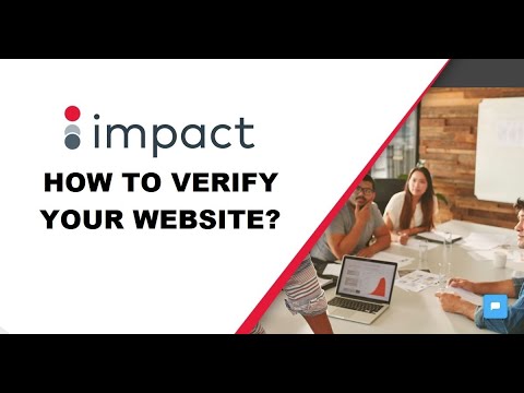 How to verify your website on Impact Radius?