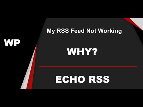 Echo RSS Importer Plugin: Why some RSS Feeds are not working, cannot be imported using the plugin?