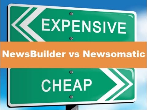 Why is News Builder cheaper than Newsomatic?