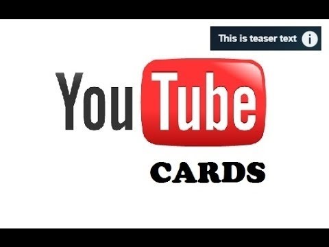 New YouTube video upload cards editor feature added to YouTube Studio
