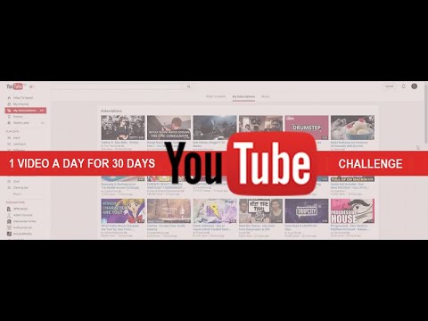 The 30-Day “Epic” YouTube Video Challenge