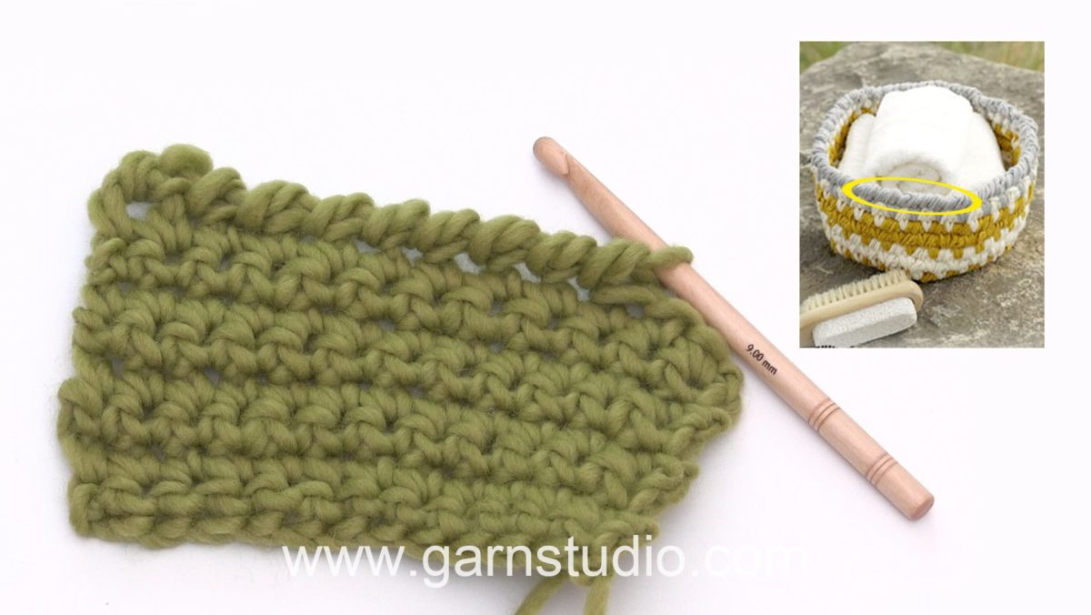 How to crochet backwards (reverse crochet)