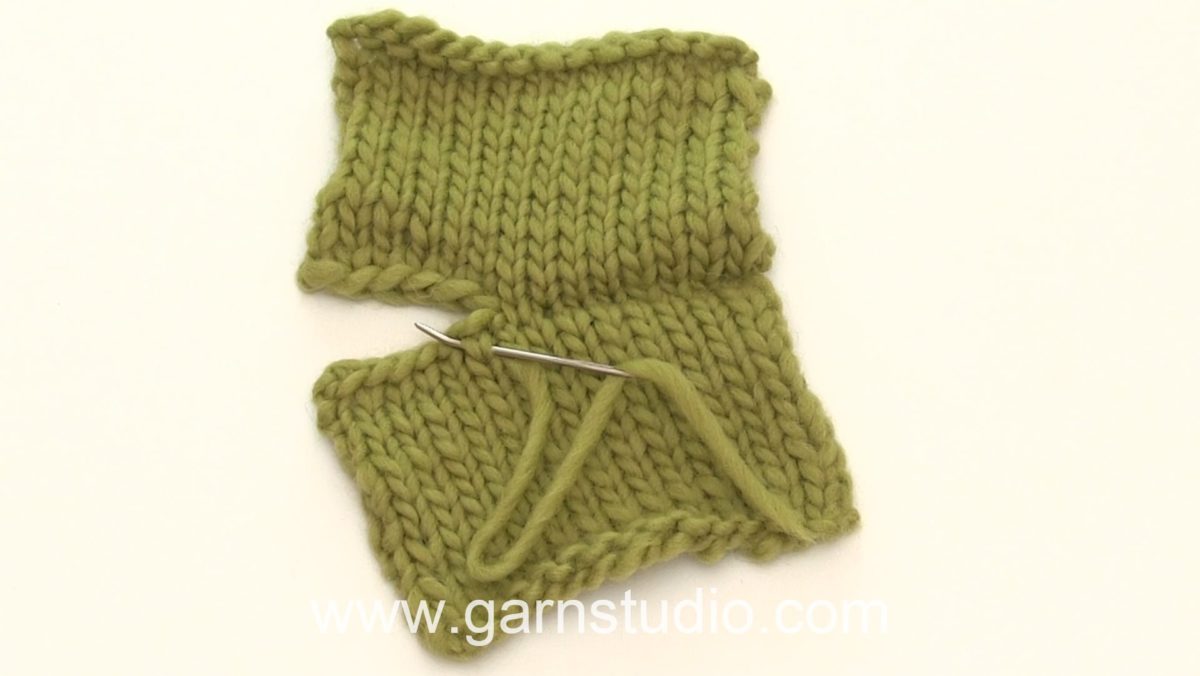 How to sew invisible grafting stitches