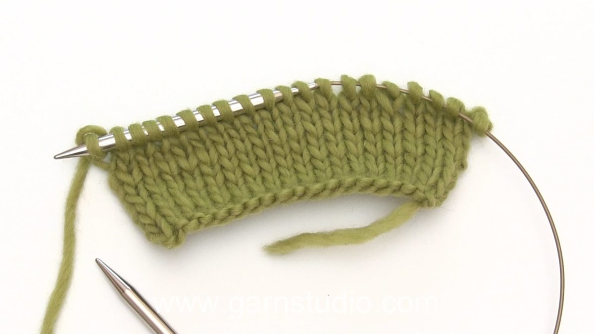 How to knit back to loop (twisted stitch)