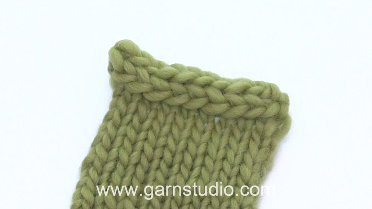 How to bind off with I-cord