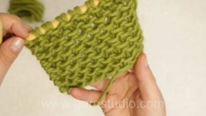 How to knit a honeycomb pattern with slip stitches