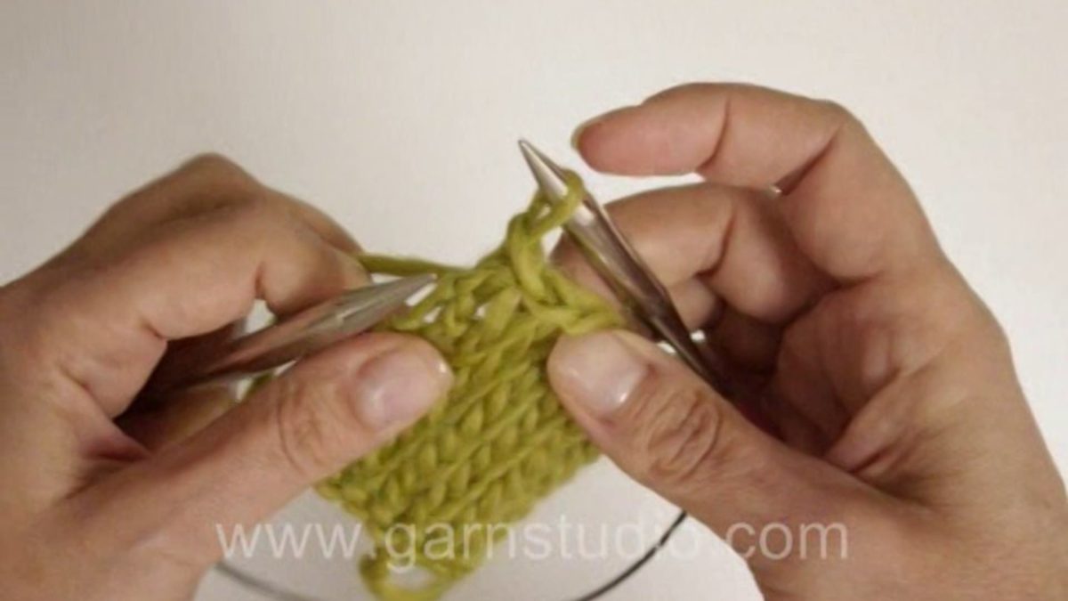How to cast off the last stitch