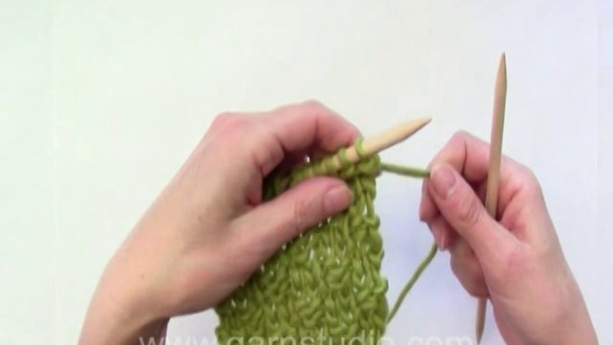 How to knit double seed/moss stitch