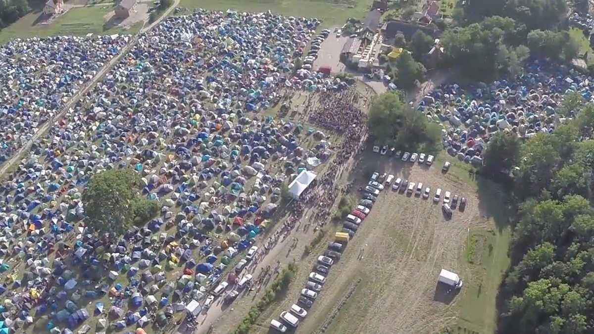 KARKLĖ – Live Music Beach 2014 Aerial footage