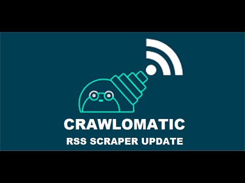 Crawlomatic update: crawl RSS Feed for links and scrape content from them