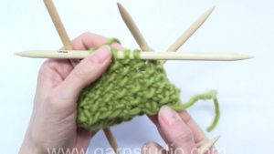 How to knit Seed stitch / Moss stitch in the round