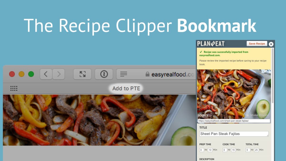 RECIPES – The Recipe Clipper (Bookmark)