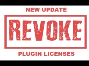 New update for plugins: Revoke License Button Added to Dashboard