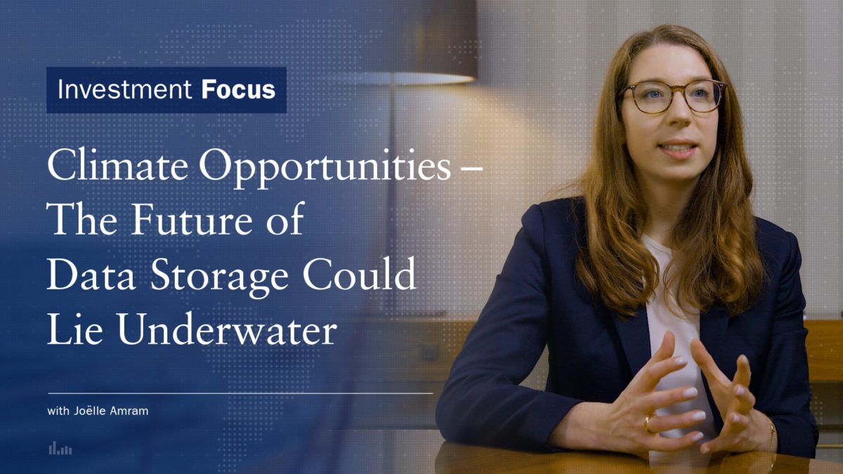 Investment Focus | Climate Opportunities – The Future of Data Storage Could Lie Underwater