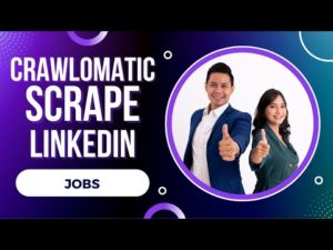 Scraping LinkedIn Jobs using Crawlomatic
