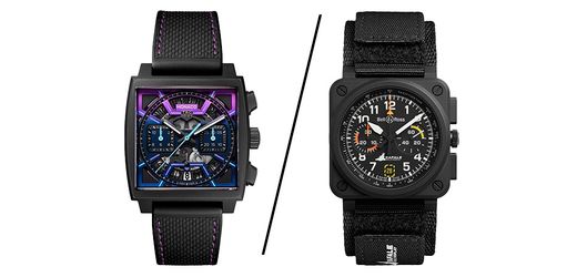 Uhrenduell zwischen Tag Heuer und Bell & Ross: Chronografen im Quadrat