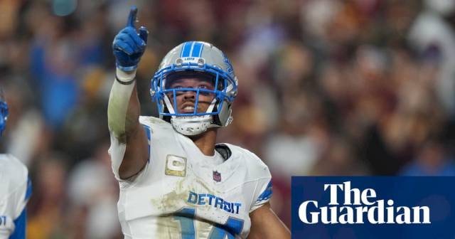 lions’-amon-ra-st-brown-apologizes-for-offense-caused-over-‘trump-dance’-during-game-–-the-guardian