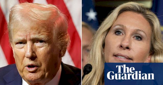 marjorie-taylor-greene-says-she’s-had-‘warnings-for-my-safety’-after-posts-by-trump-–-the-guardian