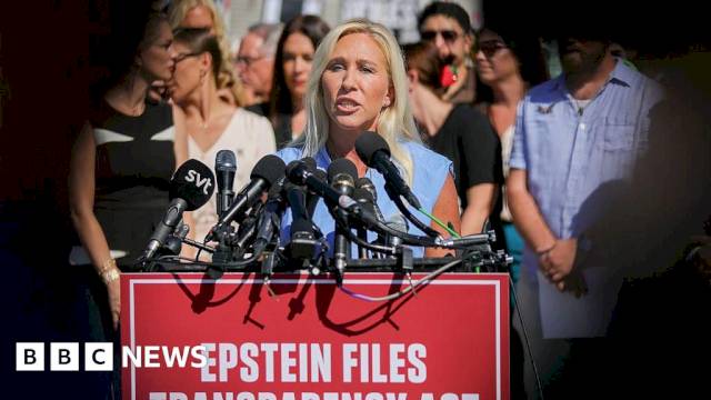feud-erupts-as-trump-targets-maga-ally-marjorie-taylor-greene-–-bbc