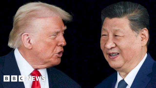 us-must-be-prudent-when-supplying-arms-to-taiwan,-xi-tells-trump-–-bbc