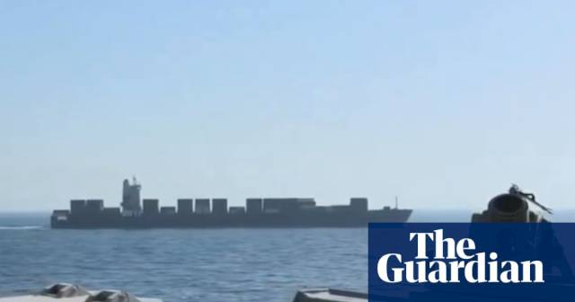 us-military-seized-iranian-flagged-container-ship,-trump-says-–-the-guardian