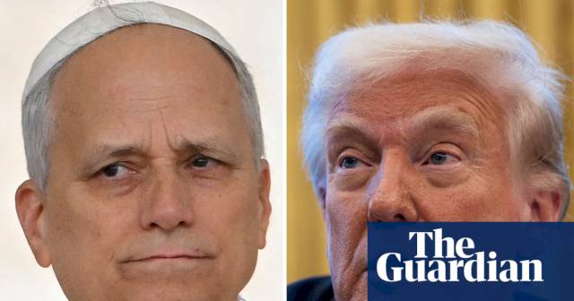 ‘we’re-catholic-first’:-sunday-mass-attendees-weigh-in-on-trump’s-feud-with-pope-leo-–-the-guardian