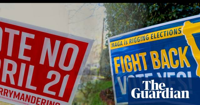 Virginia voters approve new congressional maps in blow to Trump – The Guardian