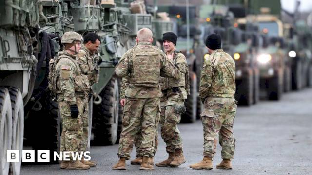 us-‘studying’-whether-to-reduce-troops-in-germany,-trump-says-–-bbc