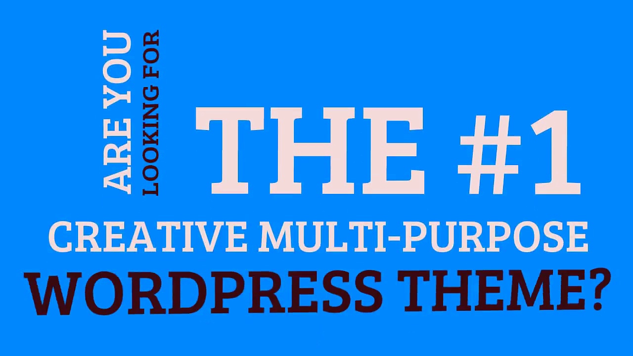Creative Multi-Purpose WordPress Theme – Deep