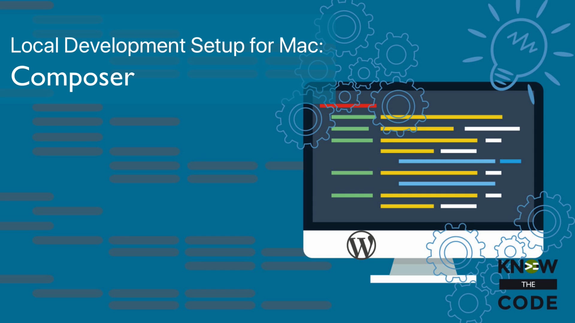 Composer – Local Development Setup for Mac