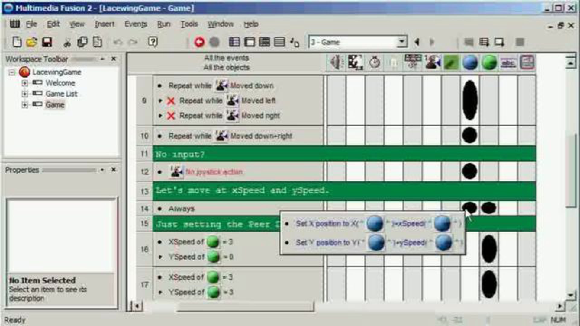 Learn Lacewing – Episode 2 – Movement