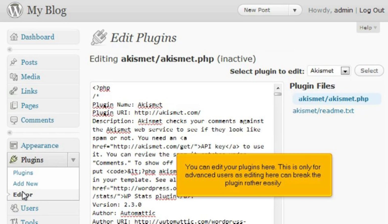 How to manage your plugins in WordPress