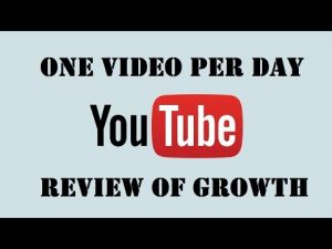 Creating one video per day: what are the benefits of this until now for my YouTube channel?