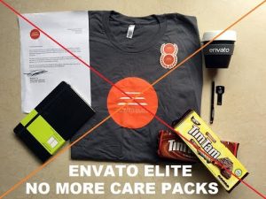 Envato Elite Program is changing – no more commercial space flights or care packs!