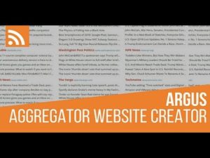 #RespectTheElders – Argus RSS Feed Aggregator Plugin for WordPress – Plugin no longer available
