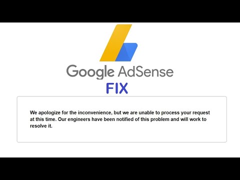 Fix AdSense “We are unable to process your request at this time.” – uBlock origin incompatibility