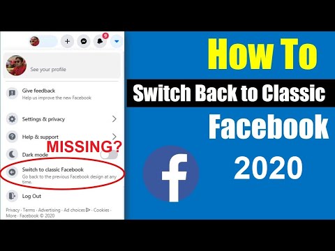 [Alternative Method] How to switch back to old Facebook layout 2020 edition