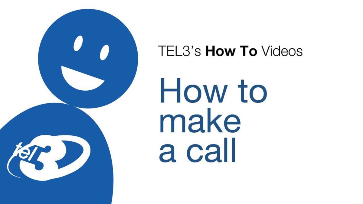 How to make a call with TEL3