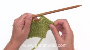 How to bind off from the right side (RS)