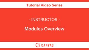309 – Modules Overview