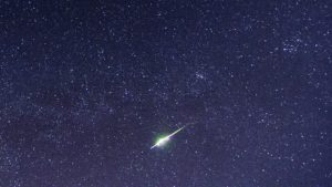 2013 Perseids Meteor Shower:  Fireball and Persistent Train