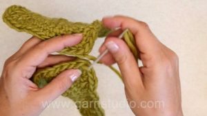 How to sew crochet squares together