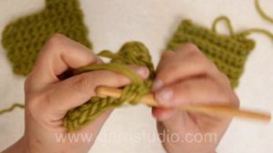 How to crochet in both or in a single loop