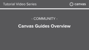 714 – Canvas Guides Overview
